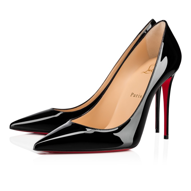 Kate 100 mm Pumps - Patent Calf Leather Black Vendor